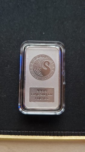 Silberbarren perth mint - perth,