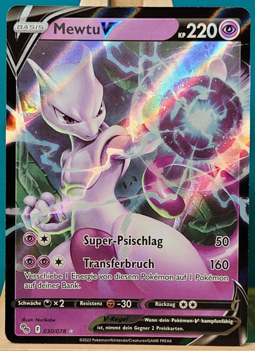 Pokemon mewtu v - go,