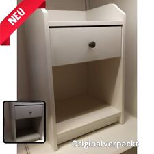 🔵🟡 IKEA Hauga Ablagetisch Beistelltisch Nachttisch Nachtschrank Bett