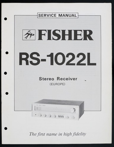 Original fisher 1022l - original, rs-1022l