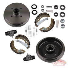 VW Golf I 1 Cabrio Bremstrommeln Set Bremsen hinten *