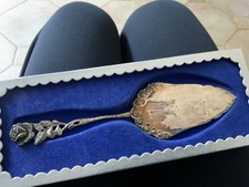 Hildesheimer Rose Tortenheber Antiko 90 er Silberaufage