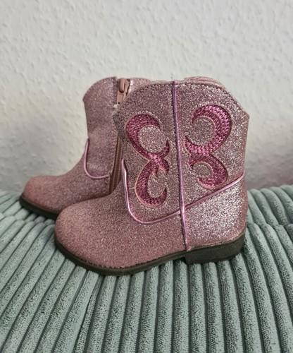 Glitzer stiefeletten - glitzer,