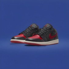 Nike Air Jordan 1 Low Bred Sail Damen Schuhe Gr. 39 NEU Chicago Bulls DC0774-061