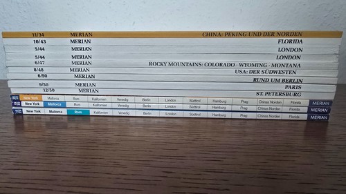 Merian diverse hefte - hefte, aus