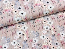 Jersey Baumwolljersey Blumen