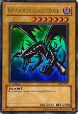 Yo-Gi-Oh Karte - Rotäugiger