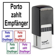 Porto zahlt Empfänger Stempel