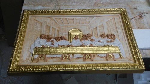 Relief das letzte - 3d, abendmahl