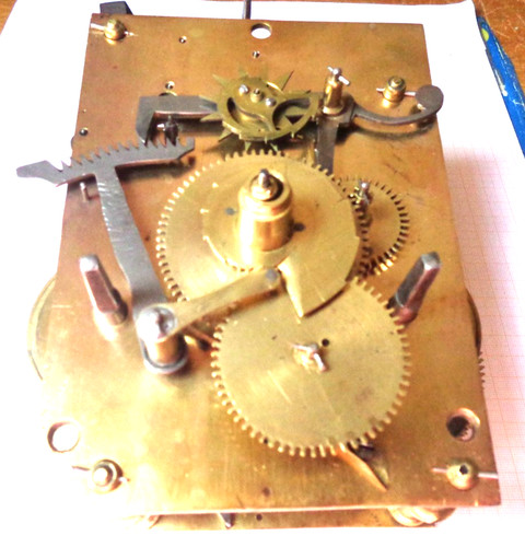 Antikes frühes wanduhrwerk - antikes,