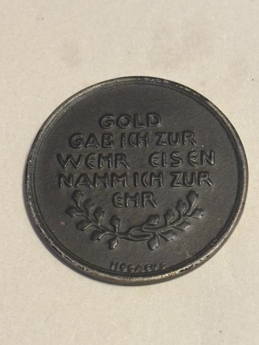 Eiserne zeit 1916 gold gab - 1916,