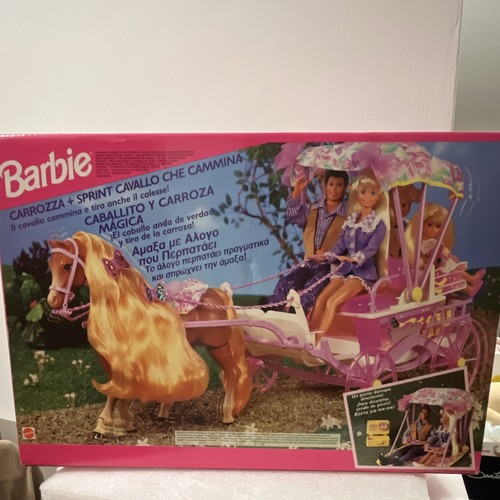 Mattel barbie prancing horse - horse, &