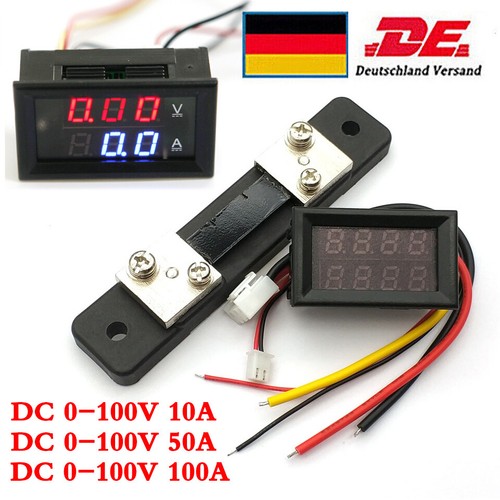 100v 100a voltmeter - 100v, 50/100a