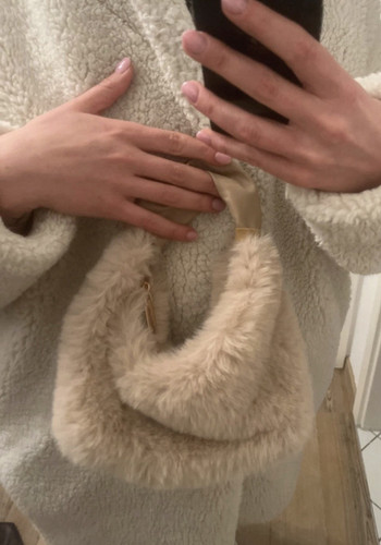 Kleine handtasche aus - kleine, beigem