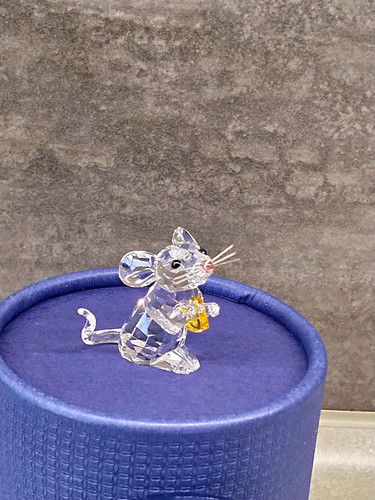Swarovski kristallfigur maus - kristallfigur,