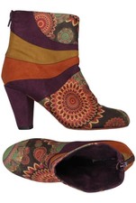 Desigual Stiefelette Damen Ankle Boots Booties Gr. EU 40 Mehrfarbig #rgb6pz1