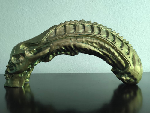 Alien kopf büste - alien,