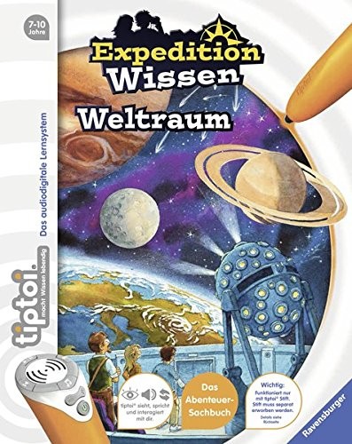 Tiptoi weltraum hardcover - weltraum,