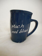 Tasse Suppe★ERASCO "Mach mal blau" Heisse Tasse★Suppentasse Sammler Becher RAR?