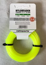 Faden Mähfaden 15m p. für MTD 990 Benzin Motorsense Freischneider Rasentrimmer