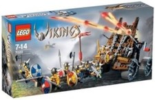 LEGO Vikings: Wikinger-Armee mit Artilleriewagen (7020) mit Figuren ohne OVP