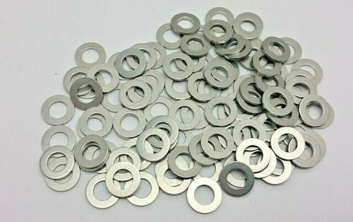 100x aluminium unterlegscheibe - 100x,