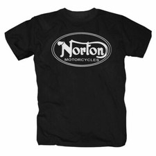 Norton Motorcycles Logo England Union Jack Great Britain GB retro T-Shirt S-5XL 