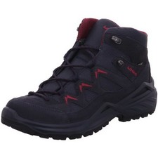 Lowa Wanderschuh SIRKOS EVO GTX MID Blau Leder GoreTEX Trekking 320801 6947