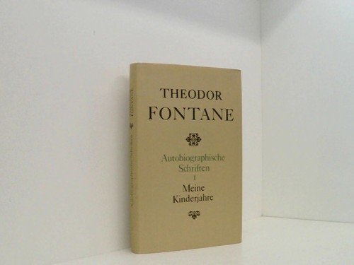 Autobiographische schriften - autobiographische,