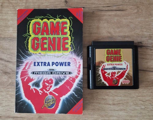 Sega mega drive game genie - game,