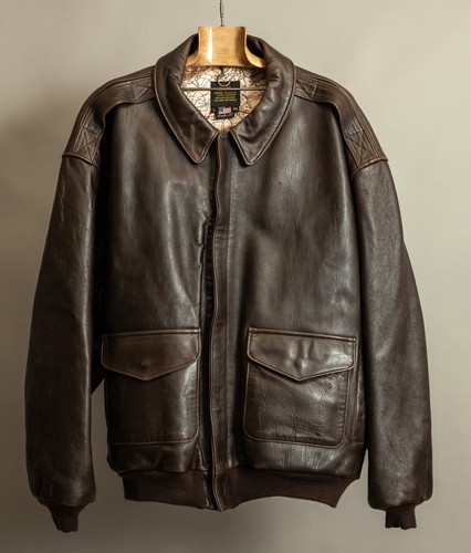 Vintage avirex braune leder - avirex,
