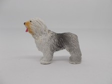 Hund Hunde =  Bobtail =  Haustier Bullyland Bully Figur Spielfigur