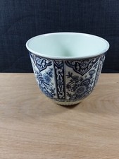 Delfts blauw vase blumentopf - blauw,
