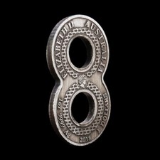 8 geformte Elizabeth II