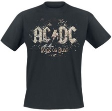 ACDC T-Shirt Herren Rock Or