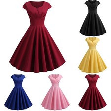 Mode Damen Kleider Frauenkleid Abendkleid Atmungsaktiv Ballkleid Bequem