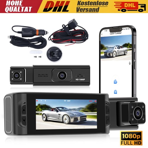 Dashcam auto vorne - auto, hinten