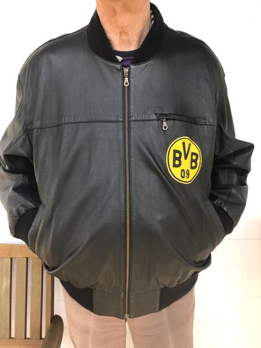 Lederjacke borussia dortmund - lederjacke,