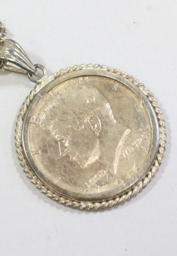 Vintage silber münzkette - vintage, silber-münzkette