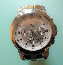 TCM Herrenuhr, Chronograph mit Datumsanzeige