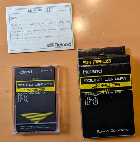 Roland sound library - sound, |