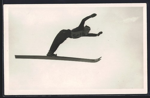 Foto skispringer der - in,