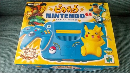 Nintendo pikachu blau gelb - 64,