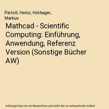 Mathcad - Scientific