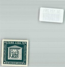 38121251 - Oesterr. Liga fuer Menschenrechte Vignette