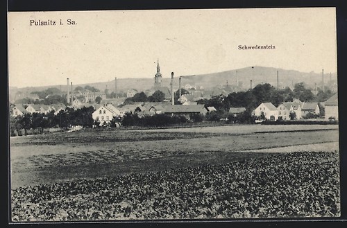 Ansichtskarte pulsnitz sa - ansichtskarte, i.