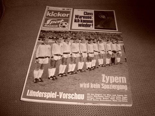 Kicker sportmagazin 1968 - kicker,