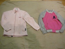 Jack Wolfskin Fleecejacke für Mädchen Rosa Gr 152 Polartec,und H&M Sweatjacke ##