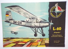Modellbogen Kranich L-60