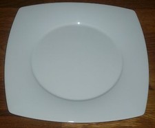 1 Speiseteller   flach eckig  28 cm Seltmann Weiden  SAVOY Weiss  Hotel Porzella